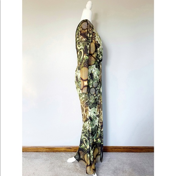 Green Maxi Dress - Picture 6 of 7